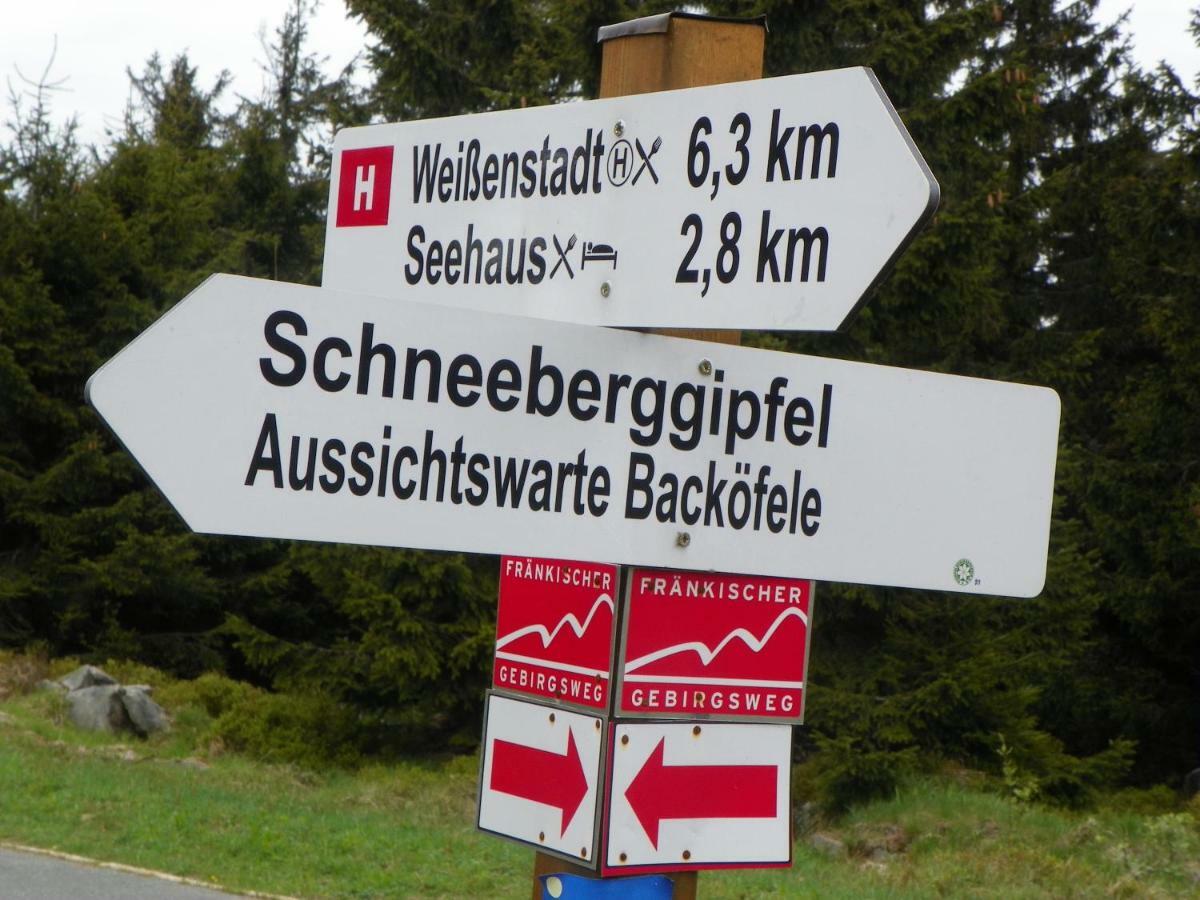 Ferienwohnung Am Weissenstaedter See Weißenstadt 外观 照片